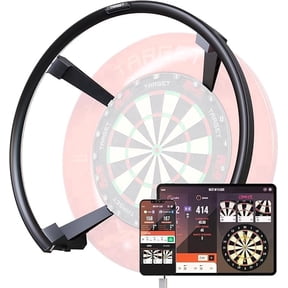 Target Darts Omni Dartboard Auto Scoring Ring with LED Lights | Dart Board Score Camera, Magnetic Dartboards Light System, Surround Ring Lighting, Record Dart Scores