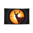 thumbnail image 1 of Target Deer Elk Hunting Four Hole Decorated Banner Flag for Garden Yard Home Decoration Indoor Outdoor 4x6 Ft, 1 of 7