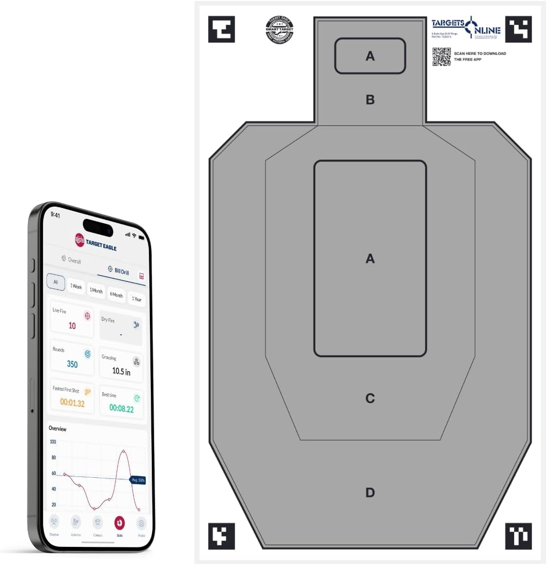 Target Eagle-IPSC Smart Targets Powered by AI App– Built in Shot Timer ...