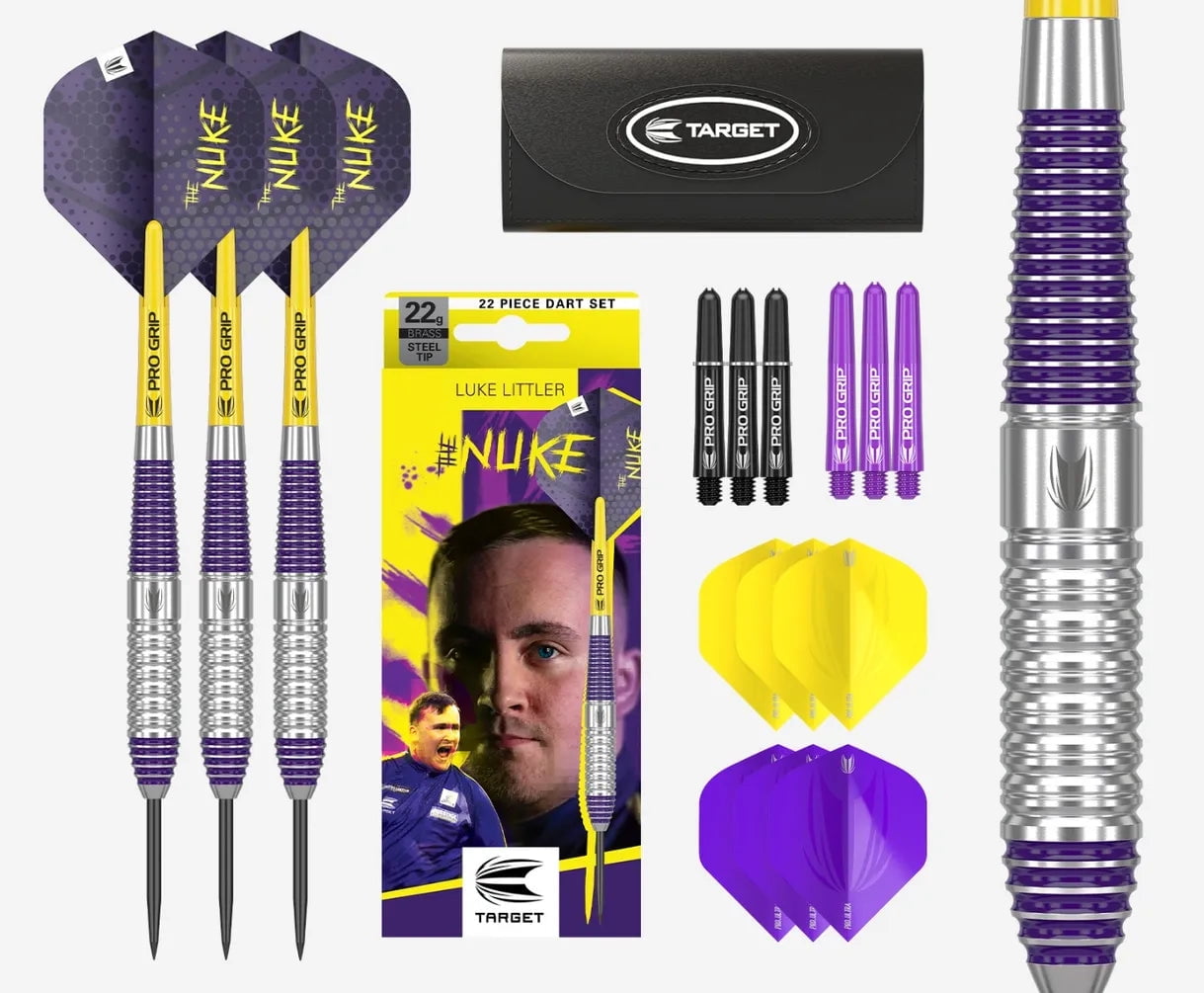 ダーツ TARGET Luke Littler SP 22g Target Luke Littler Brass Steel Tip Darts 22g - Walmart.com