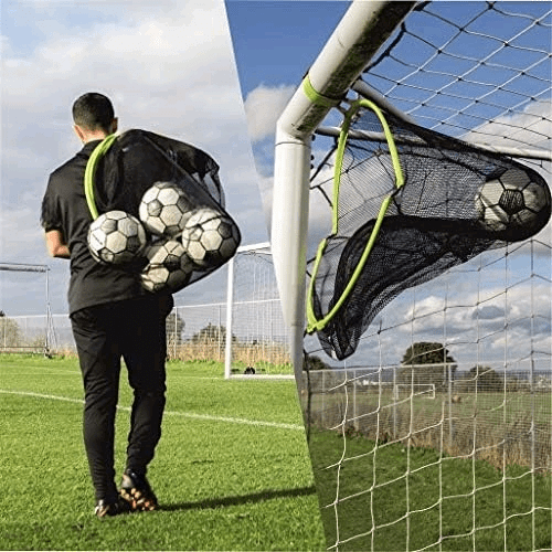Target Sax 2-in-1 Soccer Target Net & Ball Bag | Multi-Sport Equipment for Soccer, Baseball, Softball, Basketball & More | Portable, Durable & Perfect for Training Players, Teams & Coaches