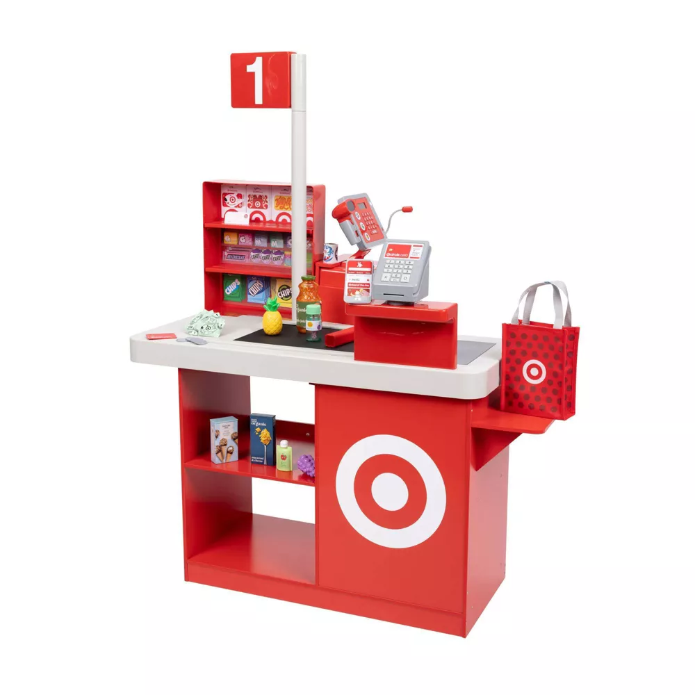 Target Toy Checklane Cash Register Accessories Kids Playset