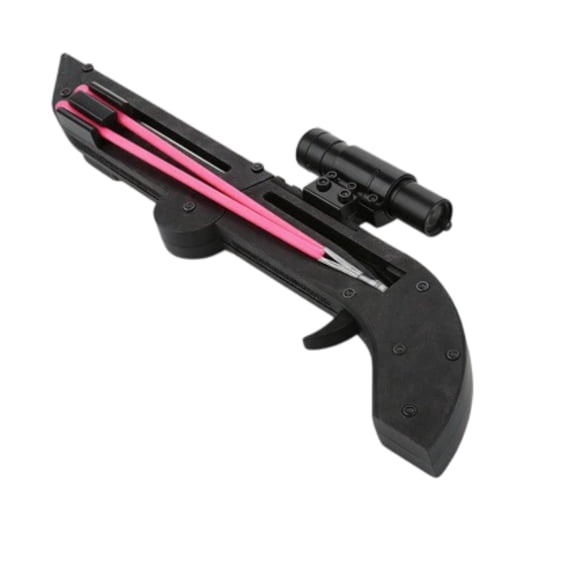 Target, Toys, 12X4 In, Black Frame, Rubber Band, Outdoor Game, Sight, Grip, Handheld Skill Testing, Tailgating Events, 1 Pc