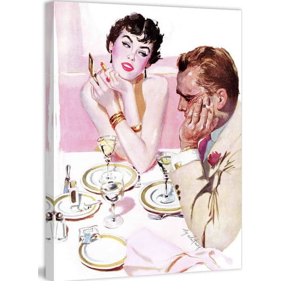 "Target for Matrimony" Painting Print on Wrapped Canvas