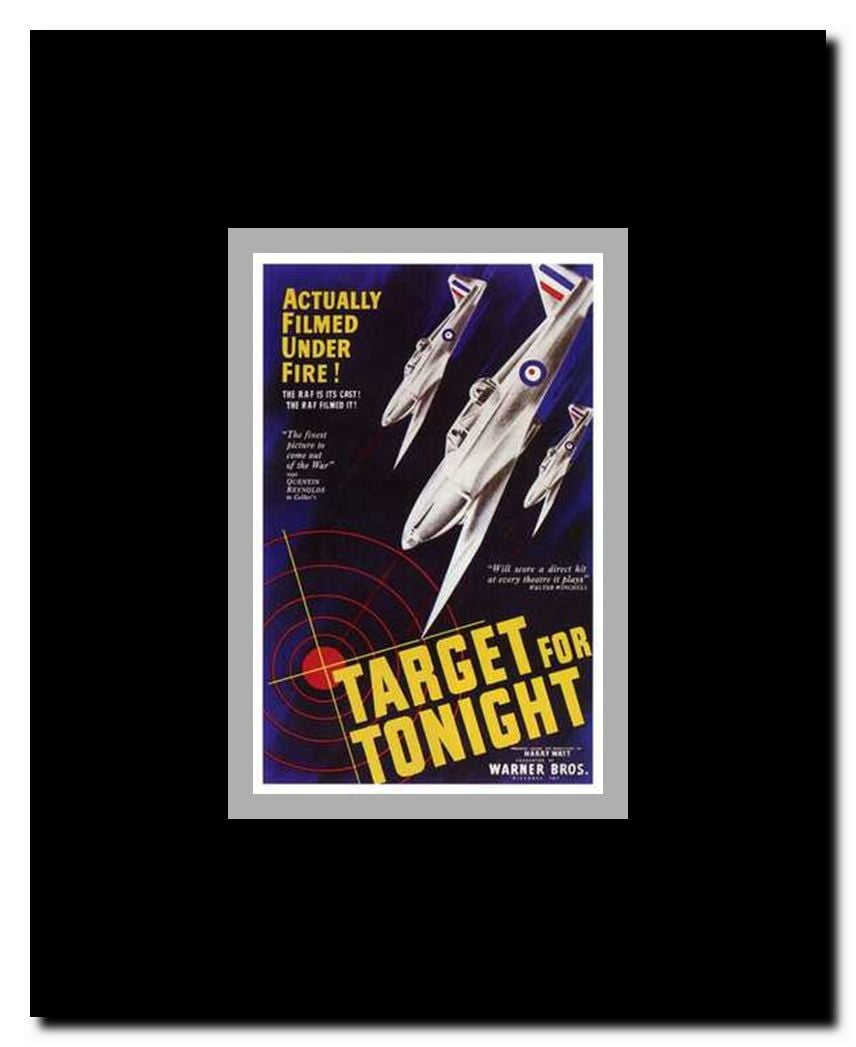 Target for Tonight Framed Movie Poster