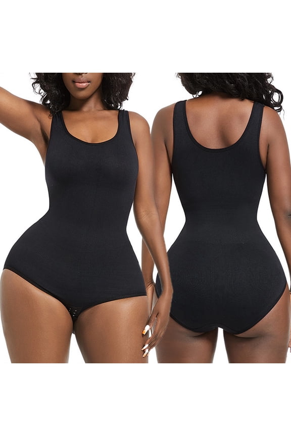 Targeted Compression Body Shaper Women's Solid Color Fashionable Sleeveless Adjustable Base Shapewear Pink L