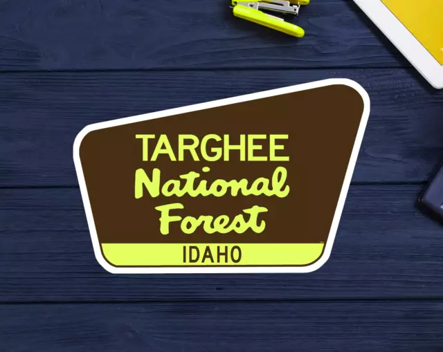 Targhee National Forest Decal Sticker Idaho Park Sticker Phone Decal ...
