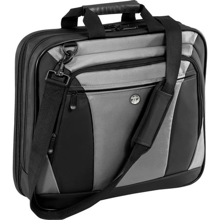 Targus 14” CityLite Briefcase, Black/Gray - CVR400