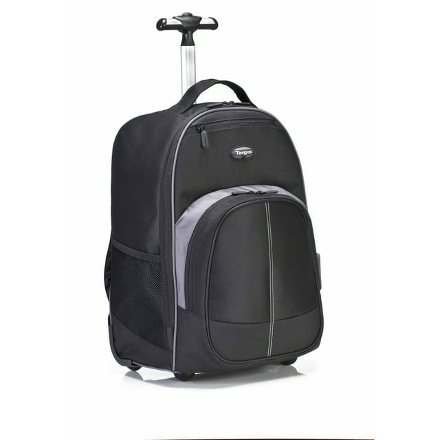 Targus 16" Compact Rolling Laptop Backpack, Black