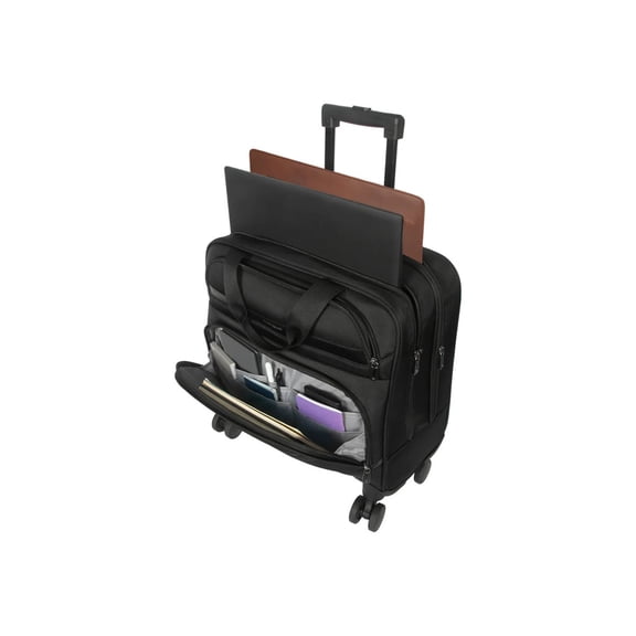 Targus Transit TBR044GL Travel/Luggage Case (Roller) for 15" to 16" Notebook, Black, TAA Compliant
