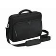thumbnail image 1 of Targus CN616US Carrying Case (Briefcase) for 16" Notebook - Black, Red - Polyester, Nylon, 1 of 6