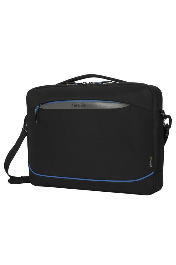 1516 Coastline EcoSmart Briefcase, TBT940GL, Black/Blue