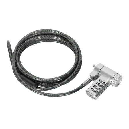 Targus - DEFCON Ultimate Universal Resettable Combination Lock - Silver