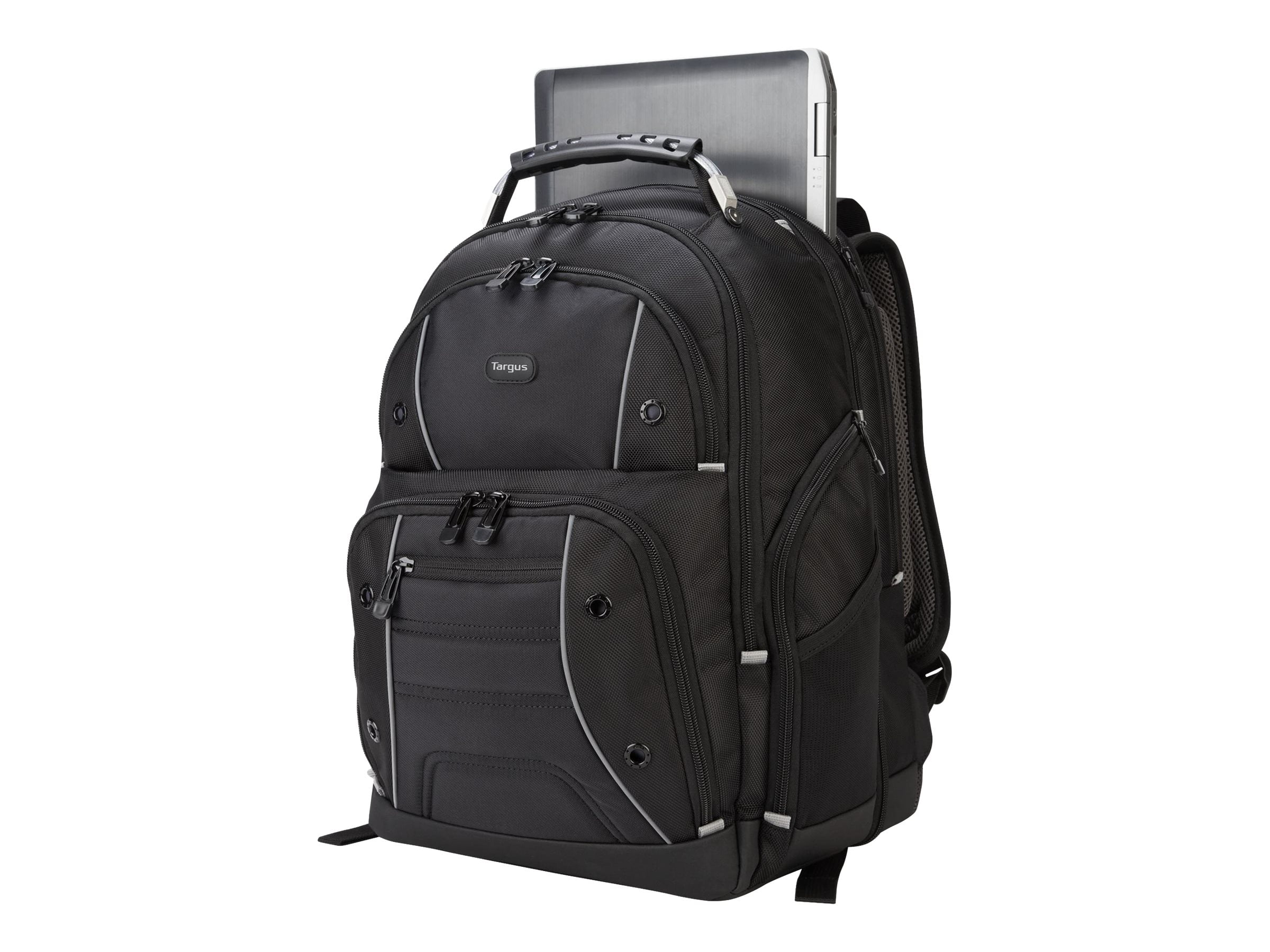 Targus Drifter Plus with TSA Backpack, For 17" Laptop, 13 3/4 x 8 1/8 x