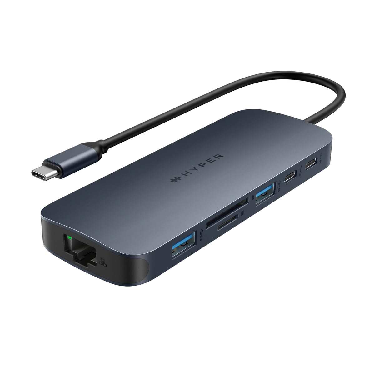 Targus HyperDrive Next 11 Port Dual 4K EcoSmart Hub, HD4006GL, Midnight(02)