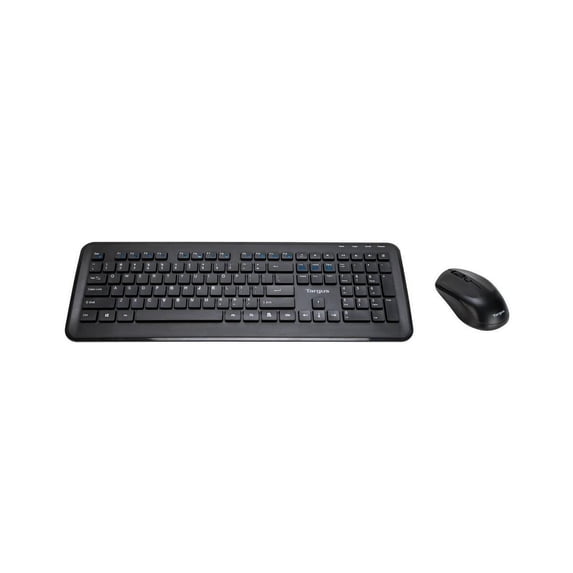 Targus KM610 Wireless Keyboard and Mouse Combo, AKM610BT, Black