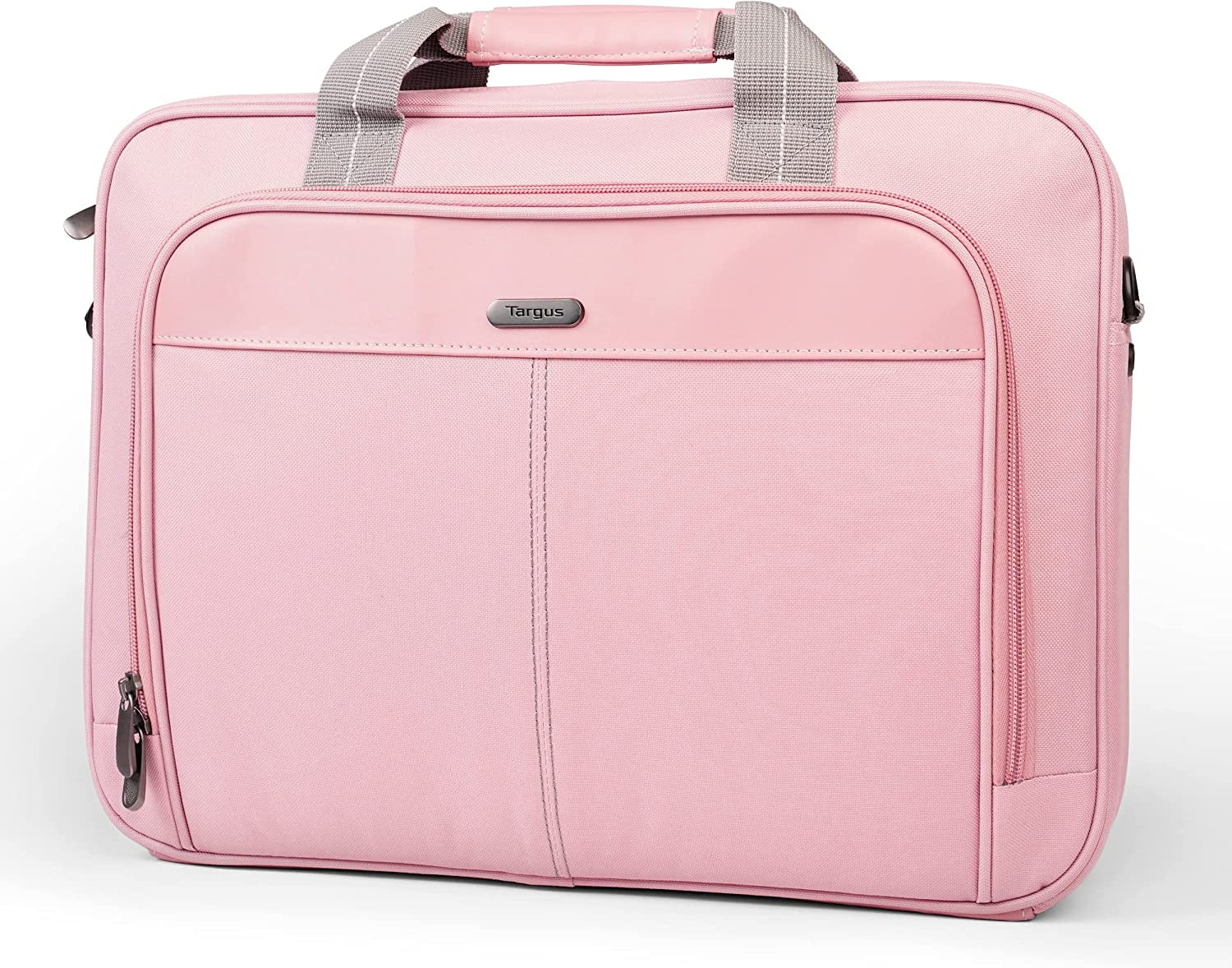 Targus Laptop Bag — Pink 15.6" Classic Slim Briefcase Messenger Bag
