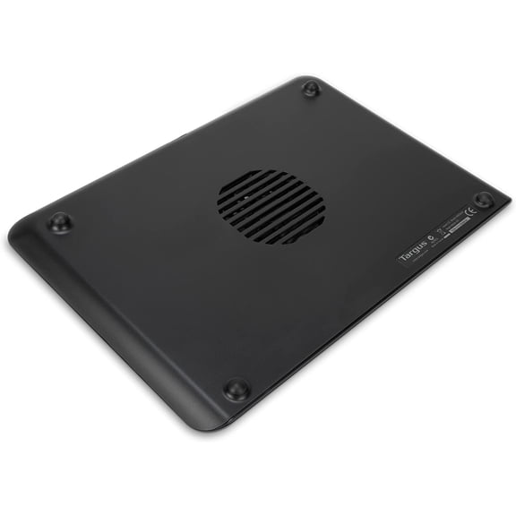 Targus Laptop Cooling Pad, Single Fan, Up to 16 Inch, for Macbook/PC, Black (AWE69US)