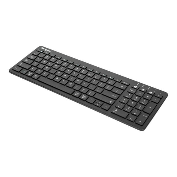 Targus Midsize Multi-Device Bluetooth Antimicrobial Keyboard, Black