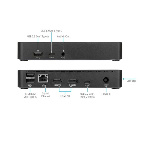Targus Universal USB-C DV4K Docking Station with 65W Power Delivery - DOCK310USZ