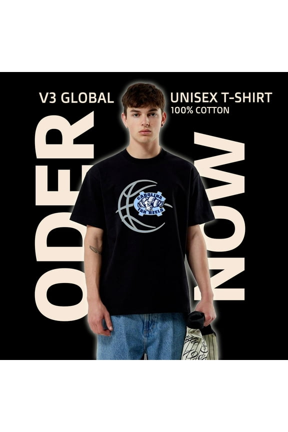 Tarheels UNC North Carolina T-Shirt, for men & women, up to size 5XL.