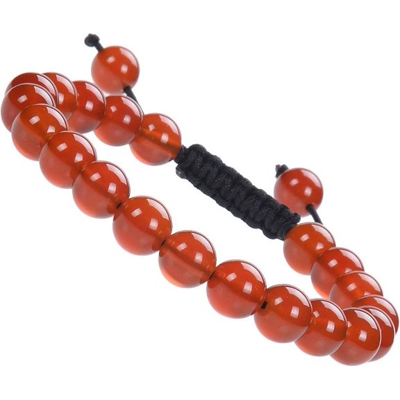 Tarien Natural Healing Power Gemstone Crystal Beads Unisex Adjustable Macrame Bracelets