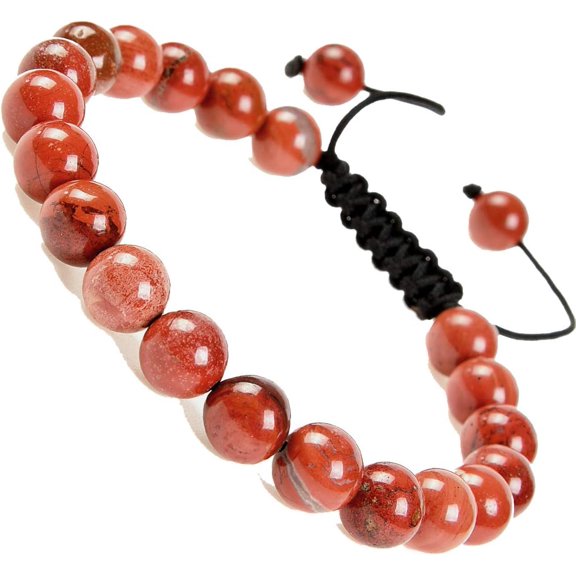 Tarien Natural Healing Power Gemstone Crystal Beads Unisex Adjustable Macrame Bracelets