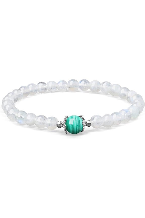Women's Birthstone Bracelet Moonstone Bracelet Crystal Bracelet for Women