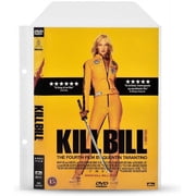 Djois® DVD Sleeves with Binder Holes for DVD Storage, 100/PK (10282)