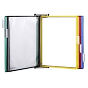 Djois  Magnetic Wall Mounted Reference System, Letter-Size, 10 Pockets, Assorted