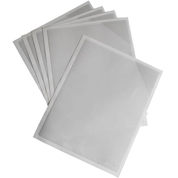 Tarifold P194674 8.5 x 11 in. Easy Load Repositionable Pocket with Corner Closure, White - Pack of 5