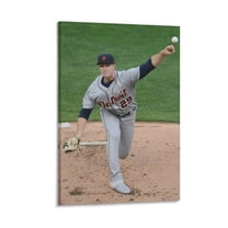 Tarik Skubal Canvas Poster Posters Art Print Wall Photo Paint Poster Hanging Picture Family Bedroom Decor Gift 16x24inch(40x60cm)