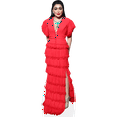 thumbnail image 1 of Tarina Patel (Red Dress) Mini Size Cutout. Standee., 1 of 5