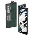 thumbnail image 1 of Tarise All-inclusive Cover Case for Samsung Galaxy Z Fold 4 5G 2022, Wireless Charging Camera Lens Protector Screen Protector Magnetic Hinge Protection Drop-Proof Shockproof Kickstand Case, Green, 1 of 8