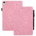thumbnail image 1 of Tarise for Apple iPad 10th Generation Case with Pencil Holder, 2022 iPad 10.9 Inch Case, Embossed PU Leather Shockproof Folio Stand Shell Slim Cover Case for iPad A2757 A2777, Pink, 1 of 8