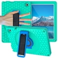 thumbnail image 1 of Tarise Cover Case for Walmart ONN 10.1 Inch Gen 3 2022 Tablet(Model:100071485), Kids Friendly Heavy Duty Shockproof Hybrid Rugged Cover with Built-in Kickstand for Onn 10.1" 3nd Gen 2022, Green+Blue, 1 of 9