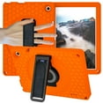 thumbnail image 1 of Tarise Cover Case for Walmart ONN 10.1 Inch Gen 3 2022 Tablet(Model:100071485), Kids Friendly Heavy Duty Shockproof Hybrid Rugged Cover with Built-in Kickstand for Onn 10.1" 3nd Gen 2022, Orange+Black, 1 of 10