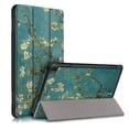 thumbnail image 1 of Tarise Fire HD 8 Tablet Case 2022/2020 Release, Fire HD 8 Plus Tablet Case 2022/2020 Release, PU Leather Auto Wake Sleep Folio Stand Anti-Scratch Painted Series Slim Smart Case, Flower, 1 of 7