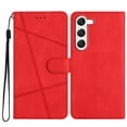thumbnail image 1 of Tarise Galaxy S21 5G Flip Wallet Phone Case, PU Leather Kickstand Wrist Strap Card Holders Shockproof TPU Inner Shell Slim Magnetic Solid Color Case Cover for Samsung Galaxy S21 5G 6.2" 2021, Red, 1 of 9