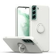 thumbnail image 1 of Tarise for Galaxy S23 Phone Case, Samsung S23 Case with 360 Degree Magnetic Ring Kickstand, Soft TPU Silicone Rubber Cushion Shockproof Protective Cover Case for Samsung Galaxy S23 5G 6.1", White, 1 of 8