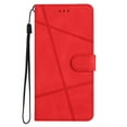 thumbnail image 1 of Tarise Galaxy S23 Plus Flip Wallet Phone Case, PU Leather Kickstand Wrist Strap Card Holders Shockproof TPU Inner Shell Slim Magnetic Solid Color Case Cover for Samsung Galaxy S23 Plus 5G 6.6", Red, 1 of 10