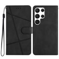 thumbnail image 1 of Tarise Galaxy S23 Ultra Flip Wallet Phone Case, PU Leather Kickstand Wrist Strap Card Holders Shockproof TPU Inner Shell Magnetic Solid Color Case Cover for Samsung Galaxy S23 Ultra 5G 6.8", Black, 1 of 8