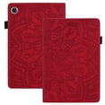 thumbnail image 1 of Tarise Galaxy Tab A8 10.5 inch Case, Embossed PU Leather Shockproof Folio Stand Shell Pen Holder Slim Cover Case for Samsung Galaxy Tab A8 10.5" Tablet 2022 Model SM-X200 X205 X207, Red, 1 of 6