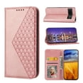 thumbnail image 1 of Tarise for Google Pixel 6a Phone Case, PU Leather Shockproof Flip Folding Kickstand Card Holder Pocket Wallet Wrist Strap Handbag Magnetic Closure Slim Case Cover for Google Pixel 6a 6.1 inch,Rosegold, 1 of 8