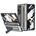 thumbnail image 1 of Tarise Kickstand Case for Samsung Galaxy Z Fold 4 with Hinge Protection, Screen Protector Wireless Charging Anti-Fingerprint Luxury Shockproof All-Inclusive Case for Samsung Z Fold 4 5G 2022, Black, 1 of 8