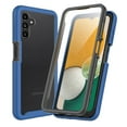 thumbnail image 1 of Tarise for Samsung Galaxy A13 5G Phone Case with Screen Protector, Shockproof Soft TPU Bumper Rugged Clear Hard PC Back Shell Anti-Scratch All-inclusive Case Cover for Samsung A13 5G 6.5", Dark Blue, 1 of 4