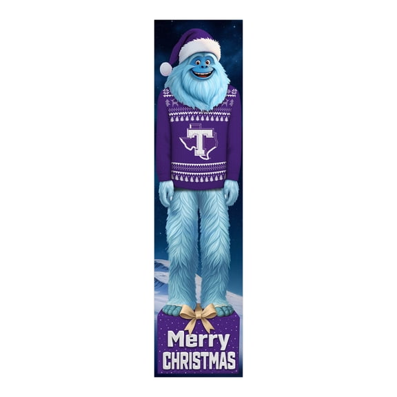 Tarleton State Texans 48" Yeti Christmas Leaner