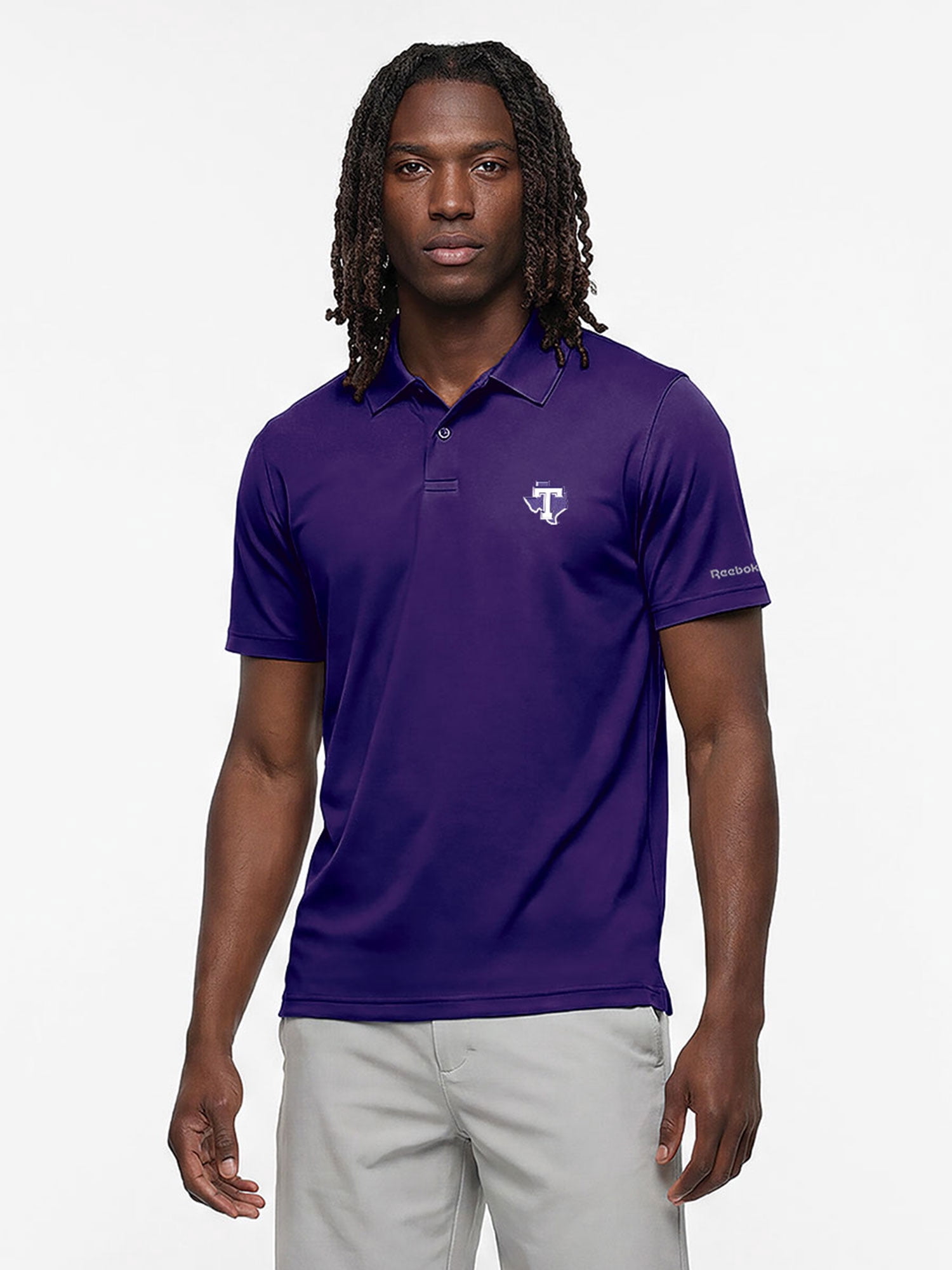 Tarleton State Texans Reebok Mens Short Sleeve Polo Shirt