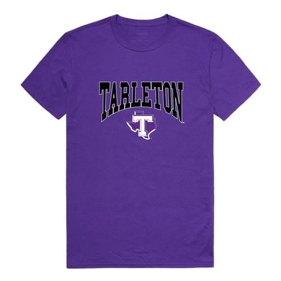 Tarleton State University Athletic T-Shirt, Purple - 2XL
