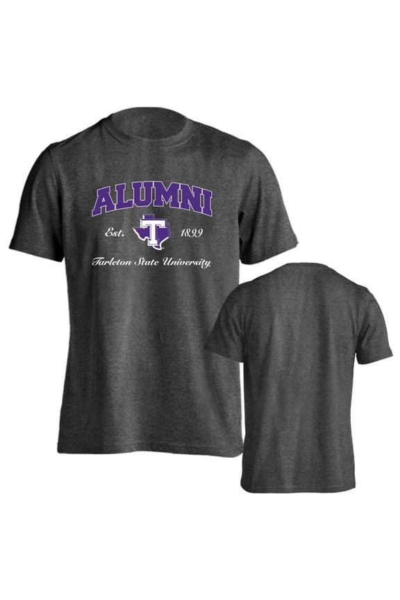 Tarleton State University Texans Alumni Proud Graduate Short Sleeve T-Shirt
